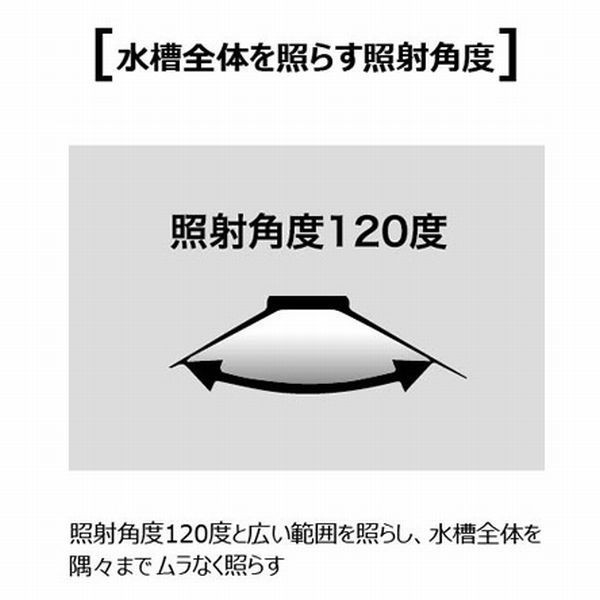 送料無料（北海道沖縄除く）ゼンスイ ナノレビル ホワイト 90cm水槽用水草育成特化型LED照明_画像7