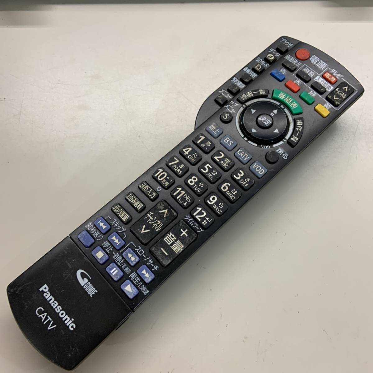 K-9-76 修理部品取り用 パナソニック テレビリモコン... - ヤフオク!