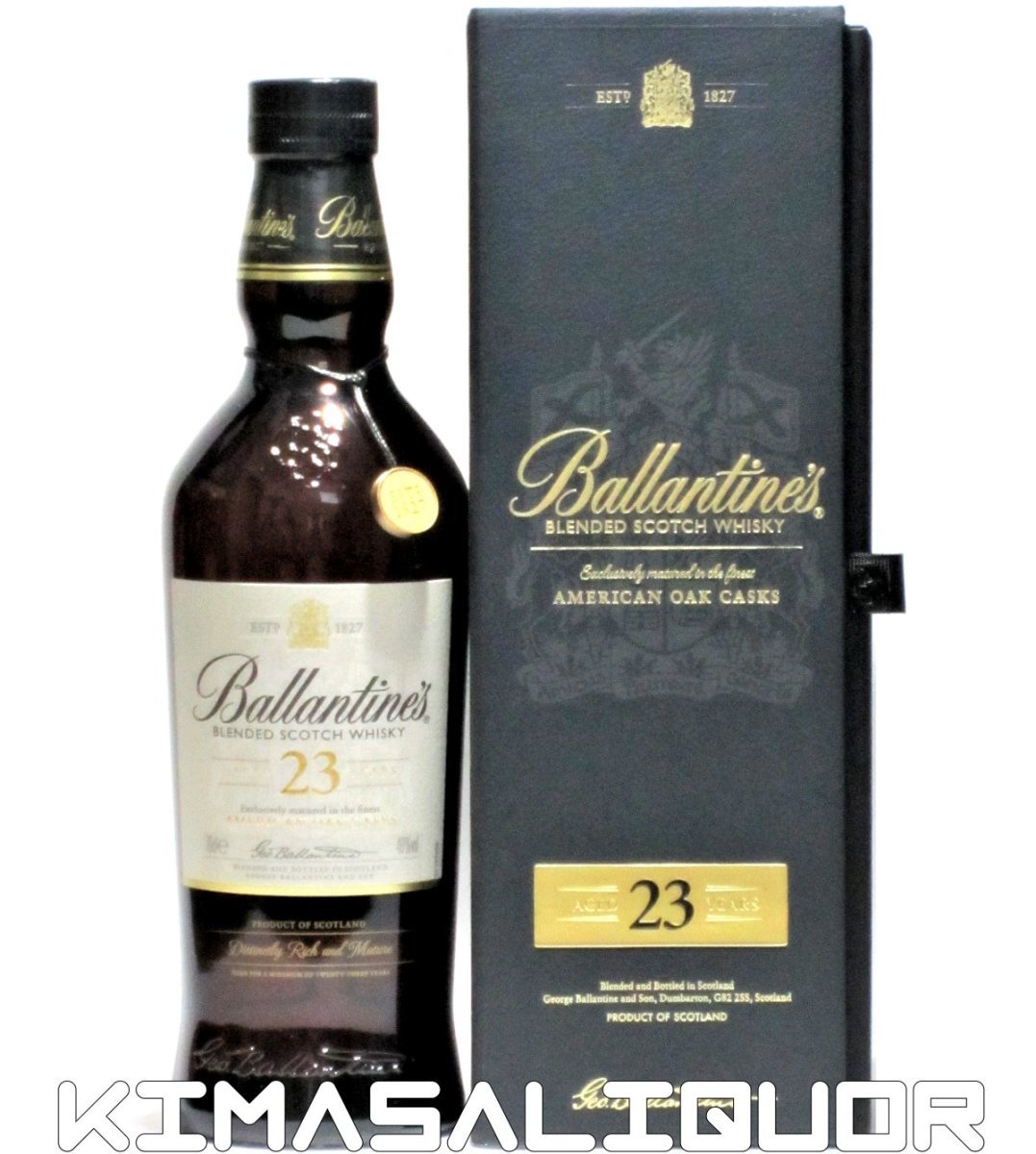 バランタイン 23年 アメリカンオーク 箱付き 40度 700ml | www