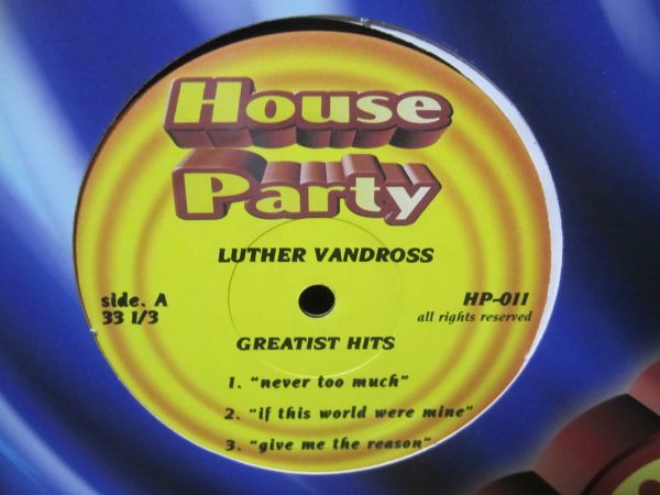 Luther Vandross / Greatest Hits, Never Too Much_画像2