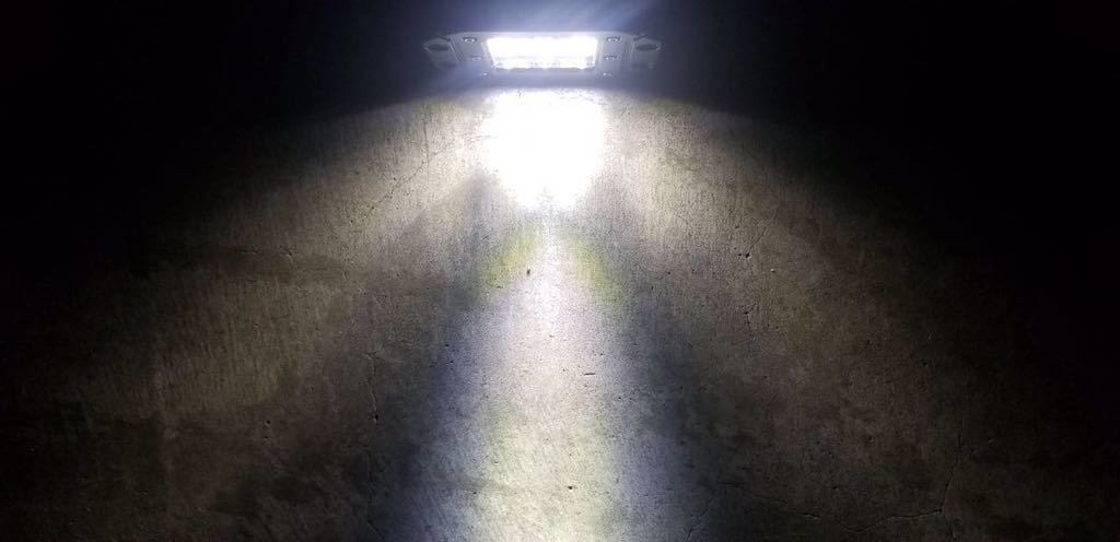 最新式レンズ搭載 5インチ 埋め込み型 LEDフォグランプ バックランプ ワークライト 48W 作業灯広角防水 トラックジムニー ランクル　プラド_画像3