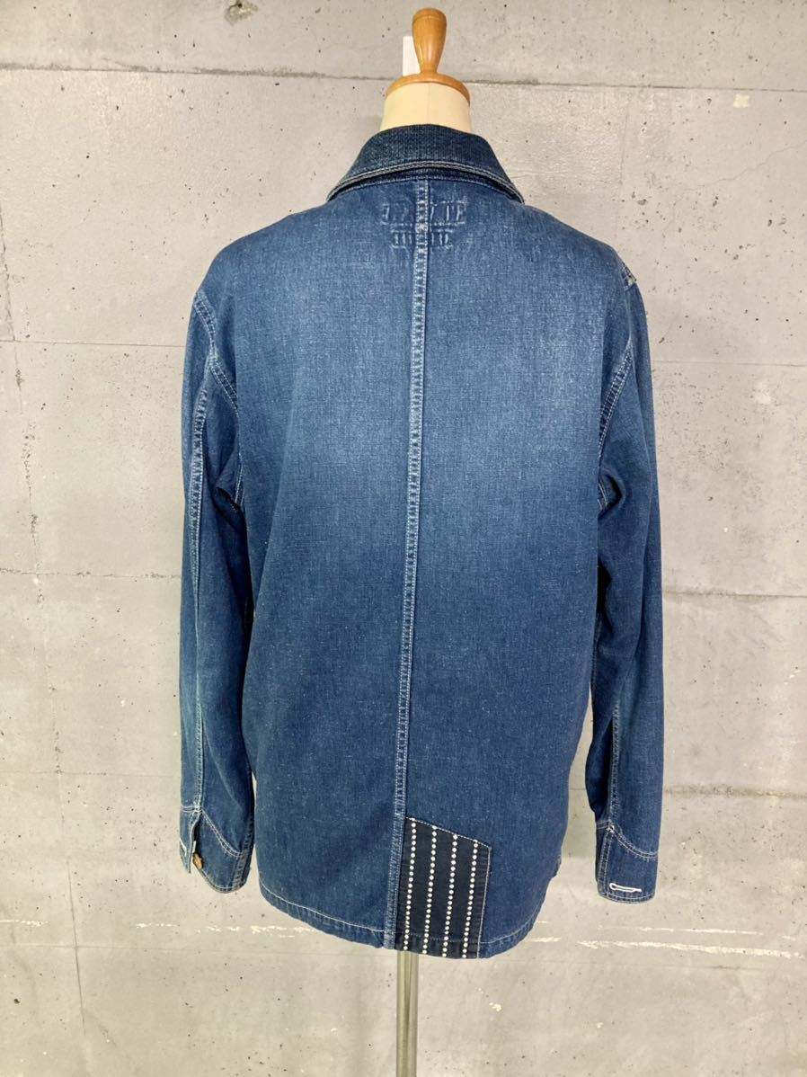 最も優遇の 美品!FDMTL ジョグデニムジャケット!スウェットGジャン