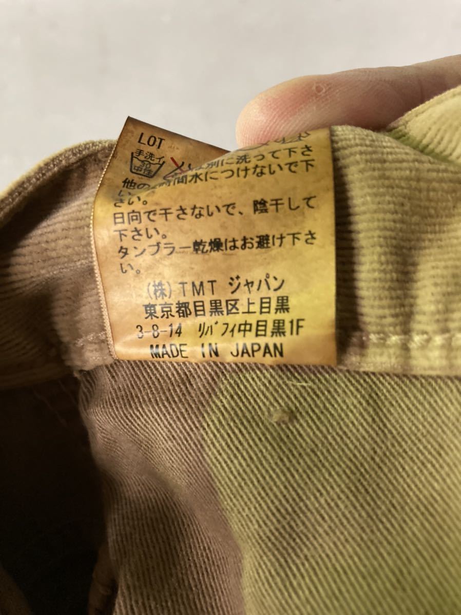 キムタク着 TMT 名古屋 1周年 アニバーサリー デニム S 同型同色 初期