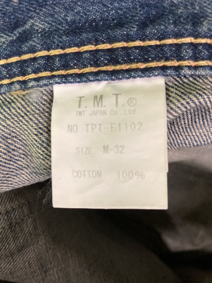 T M T オールド加工セルビッチデニム 日本製 赤耳|PayPayフリマ