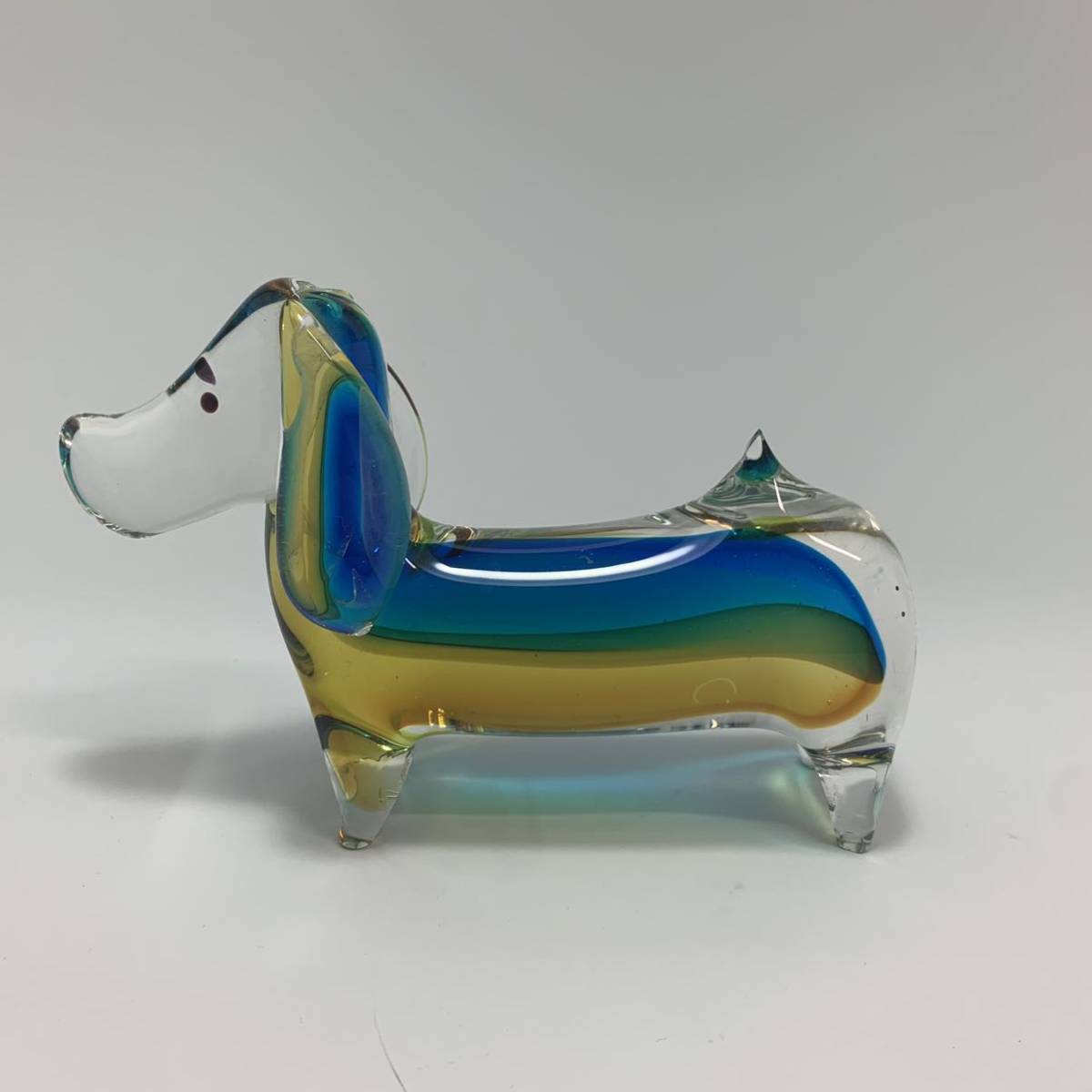 S871) Multi Glass マルティグラス ガラス 犬 ダックスフント 2 S871) Multi Glass マルティグラス ガラス 犬 ダックスフント 2