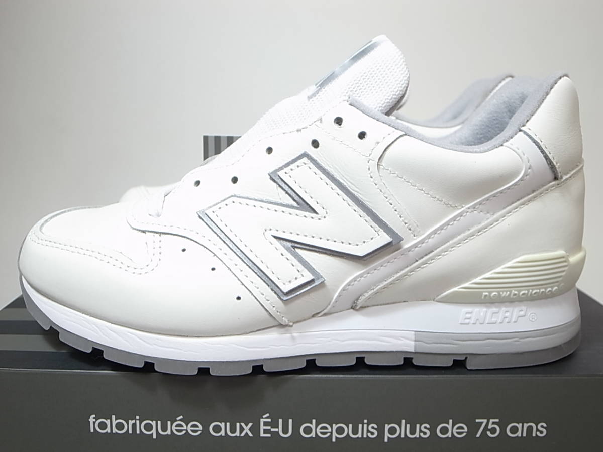 送料無料 即決】NEW BALANCE USA製 M996MUB 24cm US6 新品 ホワイト白