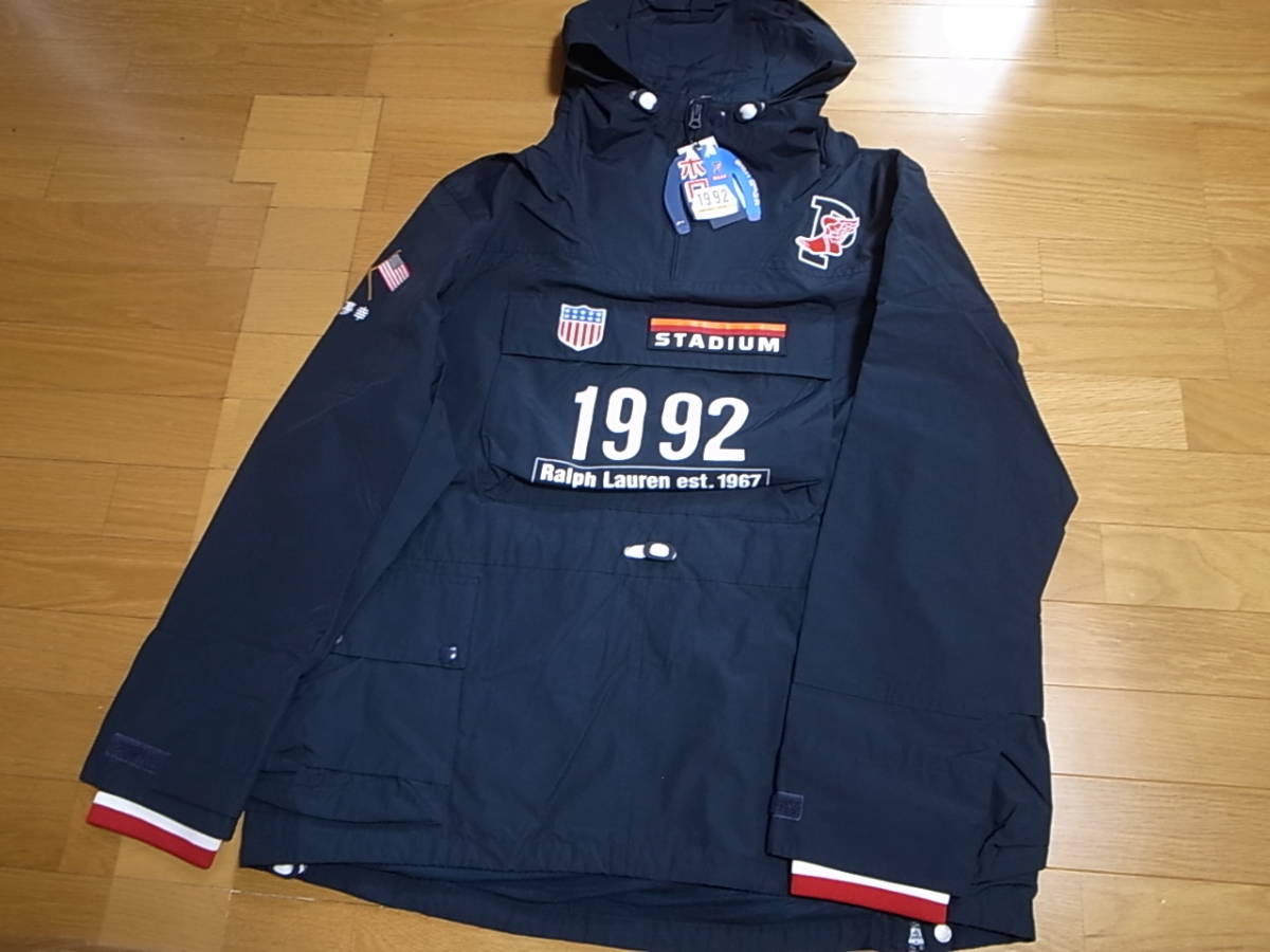Polo Ralph Lauren Tokyo Stadium Anorak XL 新品1992 P-Wing Polo Ralph Lauren Tokyo Stadium Anorak XL 新品1992 P-Wing