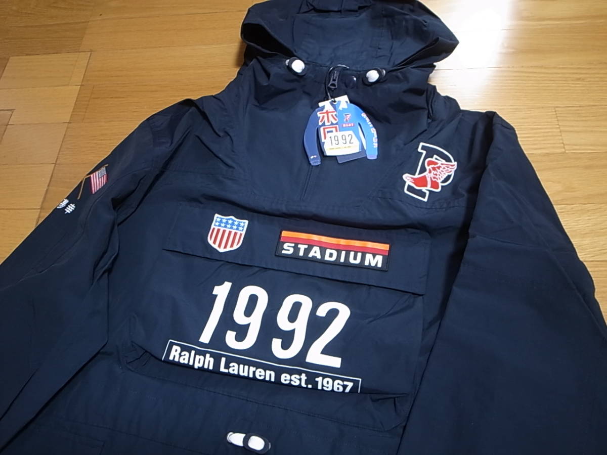 Polo Ralph Lauren Tokyo Stadium Anorak XL 新品1992 P-Wing Polo Ralph Lauren Tokyo Stadium Anorak XL 新品1992 P-Wing
