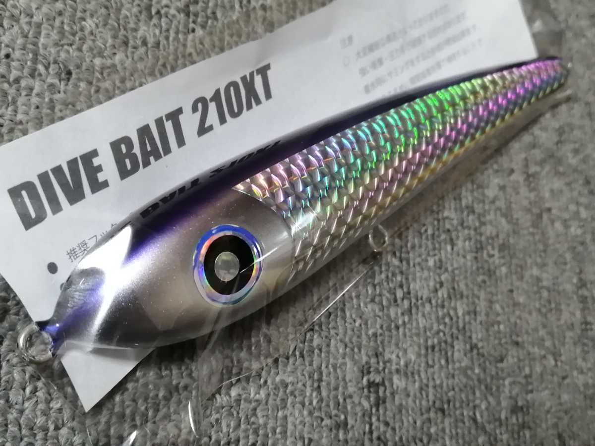 新品 ローカルスタンダード DIVE BAIT ダイブベイト210XT パープル_画像2