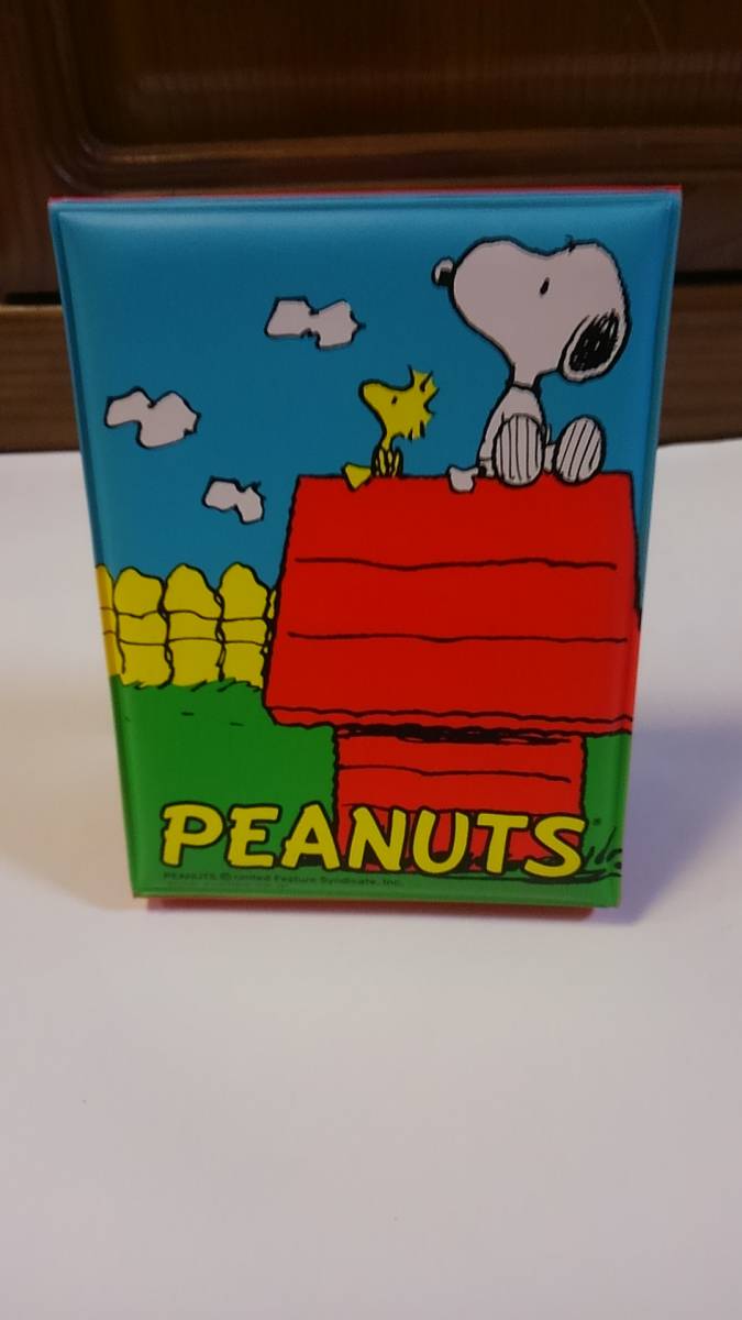 PEANUTS スヌーピー　携帯ミラー　卓上ミラー　カガミ　かがみ　昭和レトロ　中古品保管品_画像1