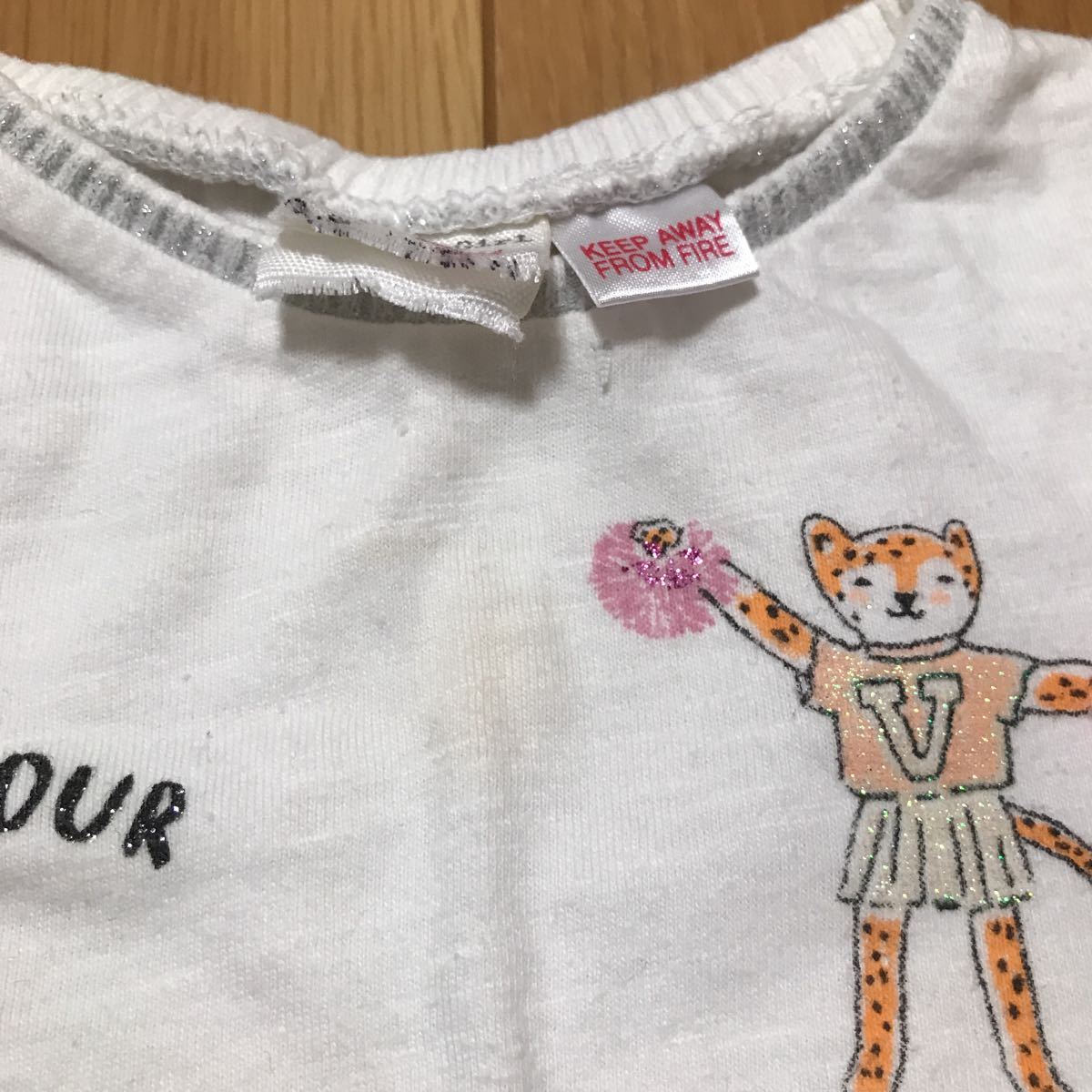 【中古】Zara BabyGirl ザラ　Tシャツ　size 18/24months cm92_画像2