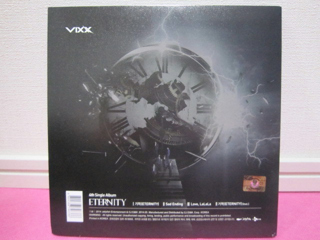 K-POP♪ Vixx（ビックス）4th Single Album「Eternity」ラビVer.ディスク 韓国盤CD＋フォトブック 美品！