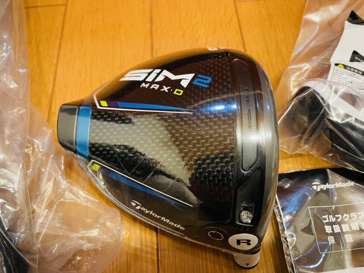 ★新品即抜き テーラーメイド SIM2 MAX D シム 2 マックスD 10.5°ドライバー ヘッド単品 日本仕様 ★ 2