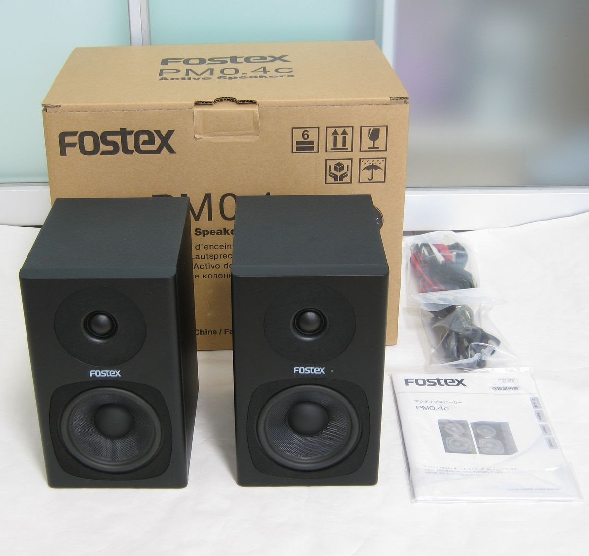 売買 FOSTEX アクティブスピーカー PM0.4c B koren-agenda.nl