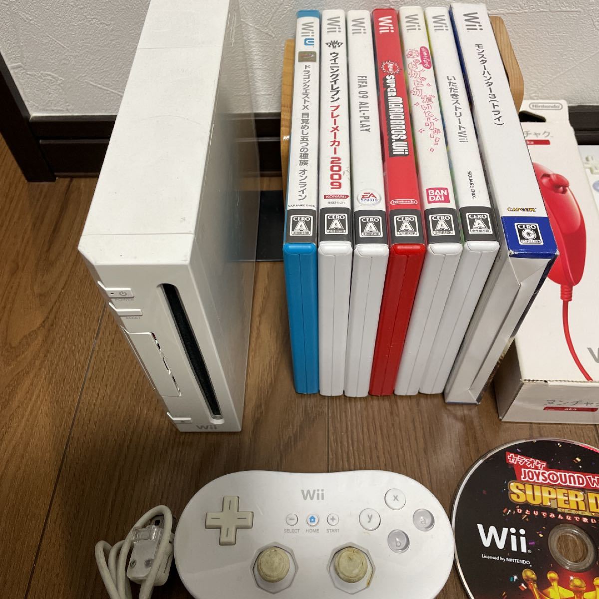 任天堂Wii本体、付属品、ソフトセット