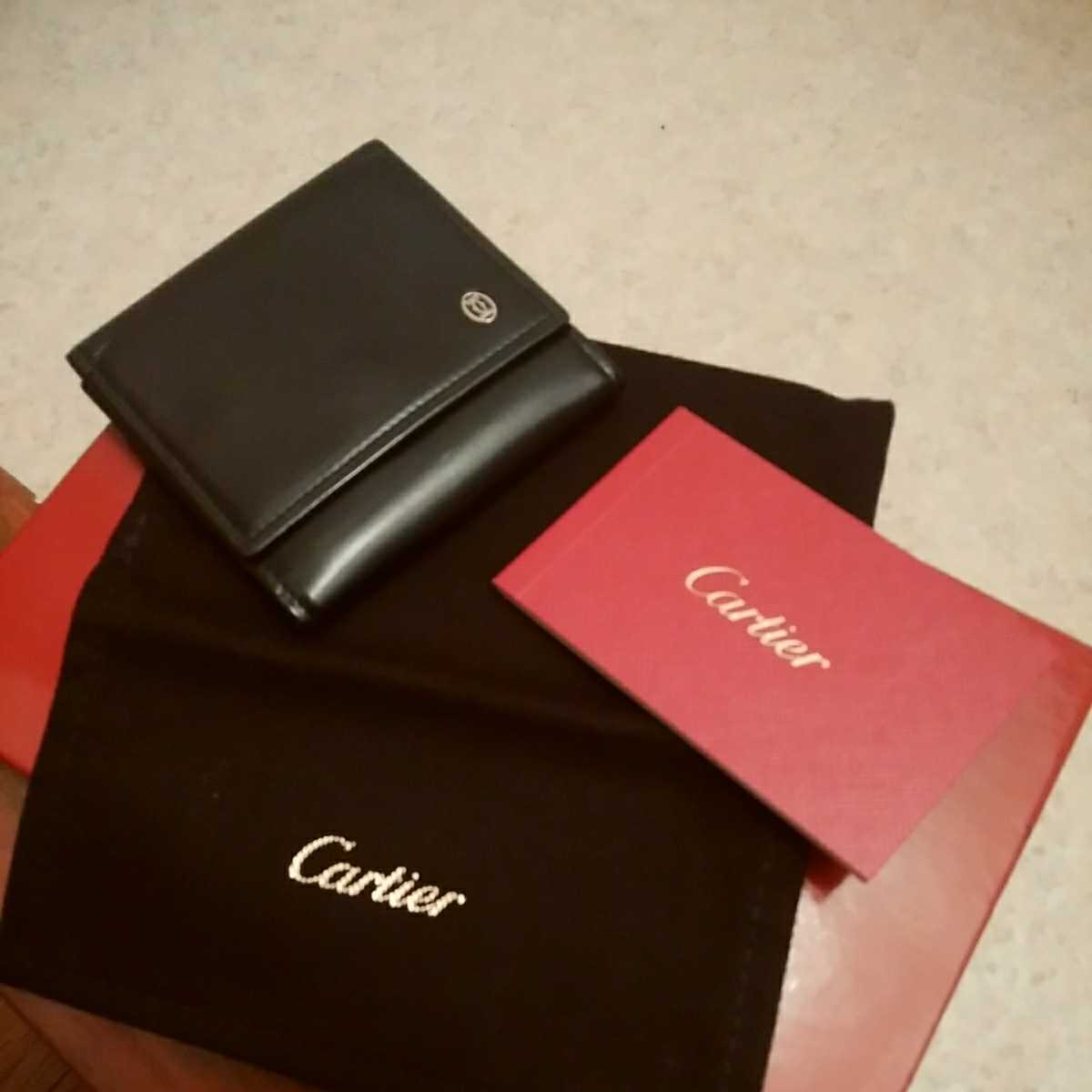 極美品 カルティエCartierパシャ L3000205 コインケース 小銭入れ 本革