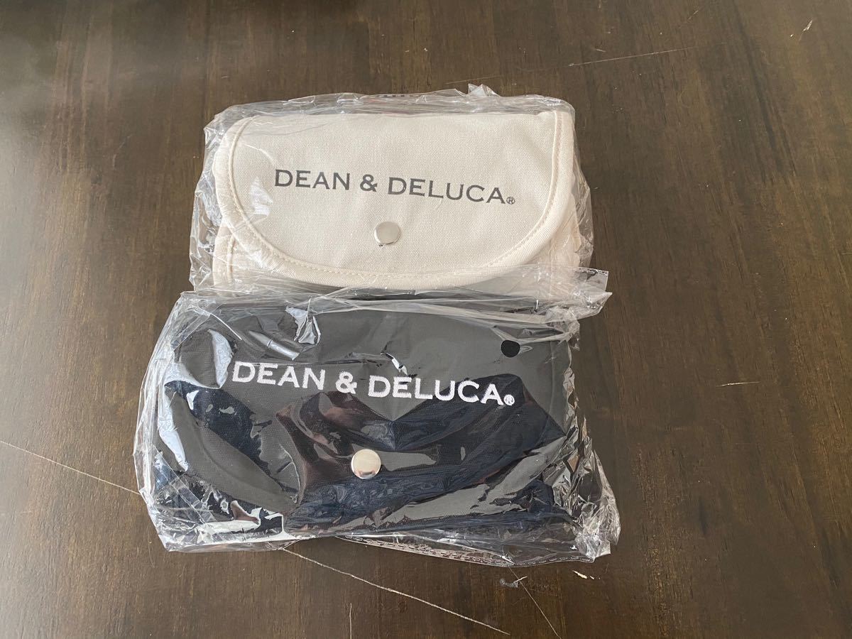 DEAN&DELUCA 折り畳みエコバッグ　トートバッグ　国内正規品　ブラック