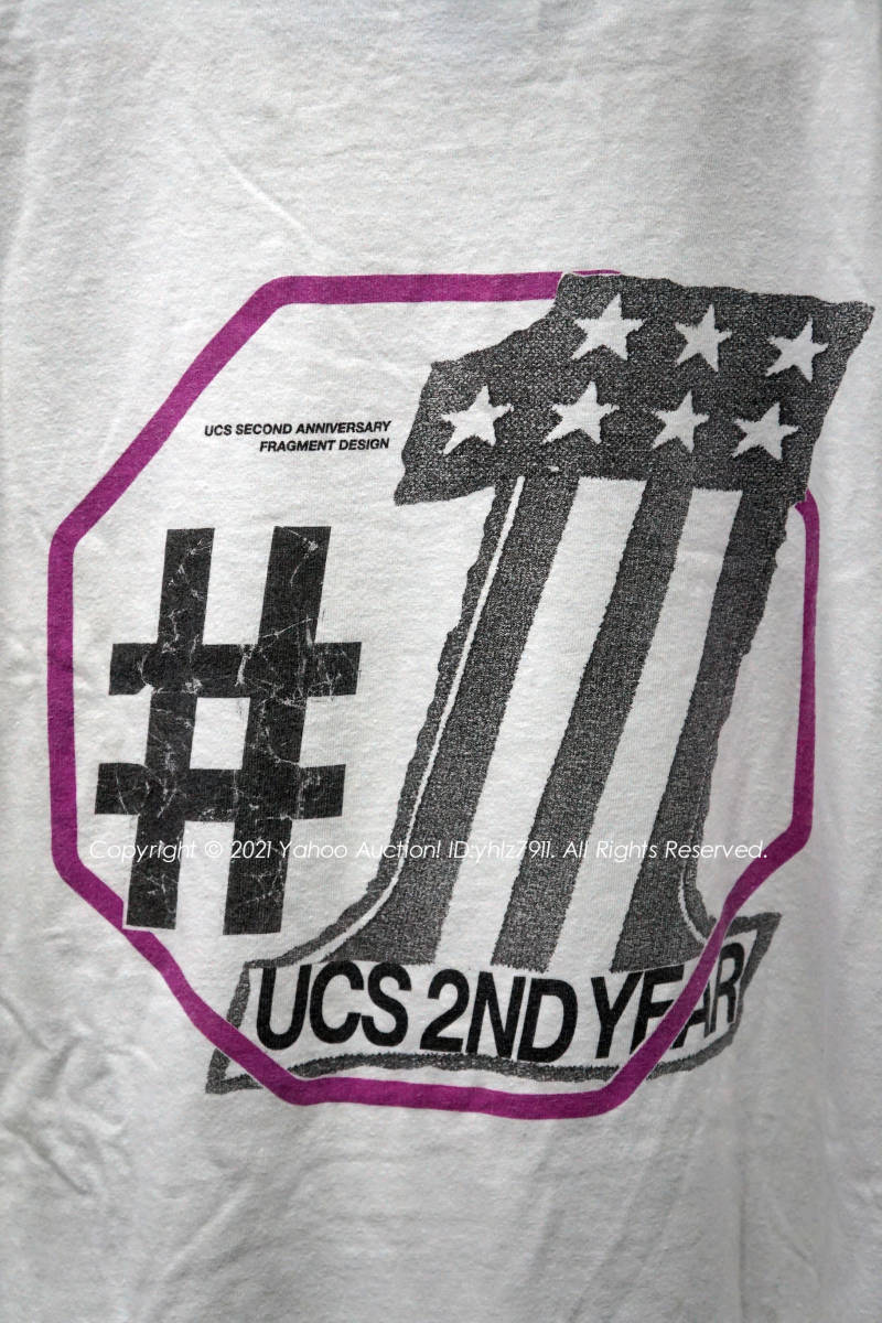 UCS × FRAGMENT DESIGN 2周年記念 胸ポケTシャツ L 宇野薫 宇野商店 フラグメントデザイン UNO CAOL SHOWTEN #1_画像6