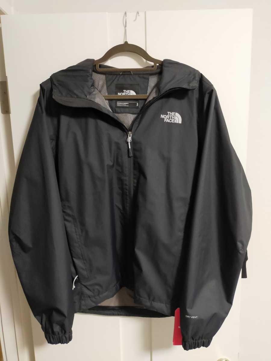 THE NORTH FACE　 ザ・ノース・フェイス　　ナイロンパーカー 　ブラック 　黒 　Ｓサイズ　タグ付き　DRYVENT　_画像1