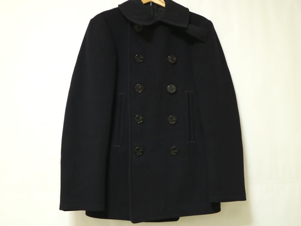 小さめsize 34 ! 40S U.S.NAVY USN 10ボタン NAVAL CLOTHING FACTORY
