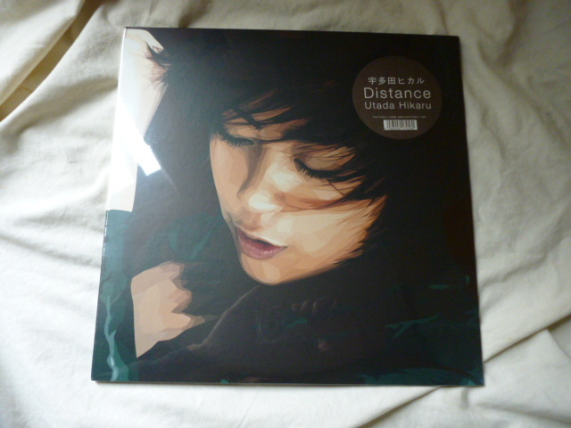 宇多田ヒカル UTADA HIKARU / Distance 新品　シュリンク未開封　最高名曲 2枚組LP 歌詞カード付属 2001年制作　オリジナル盤 _画像1