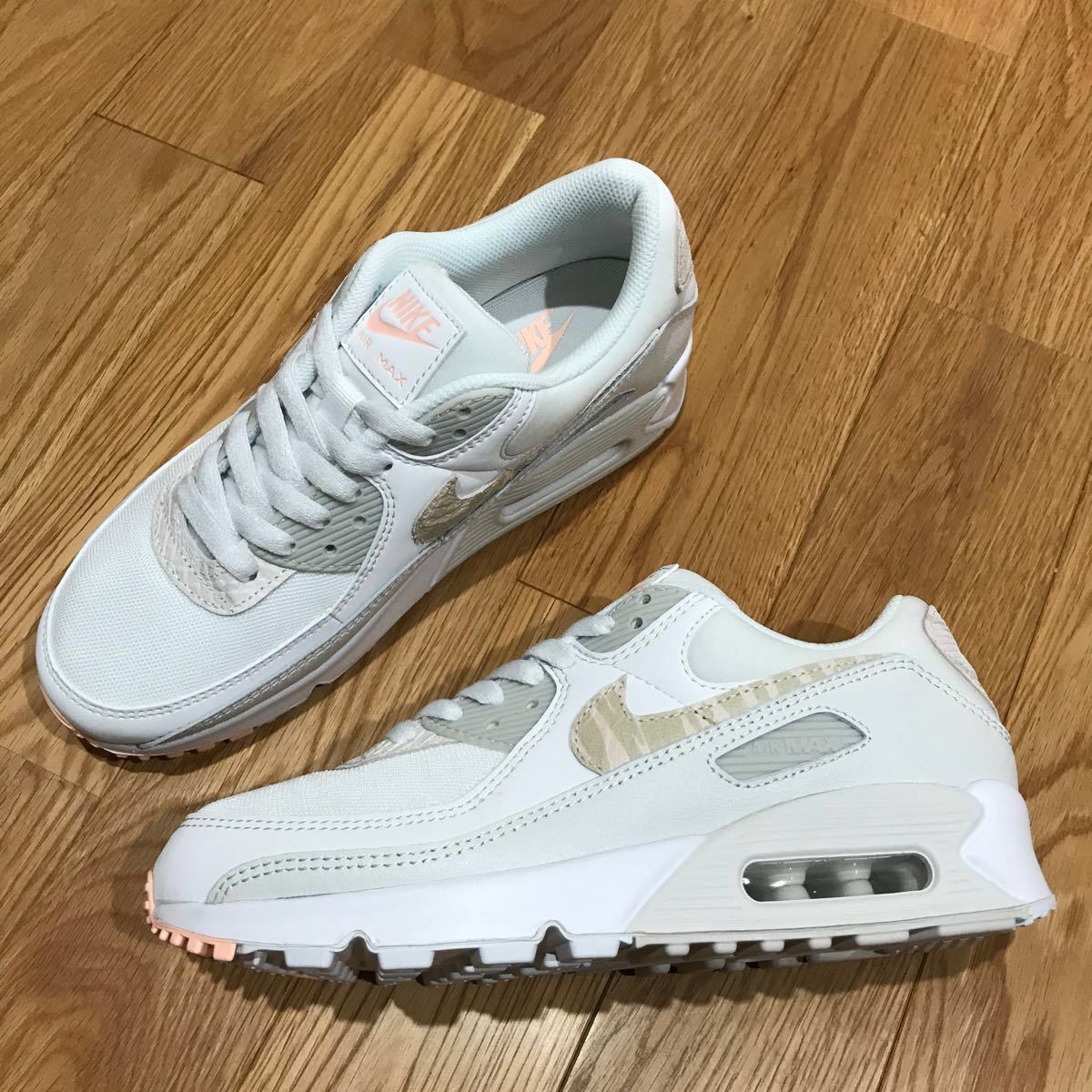得価定番人気 NIKE ナイキ エアマックス90ブラック アニマル サファリ
