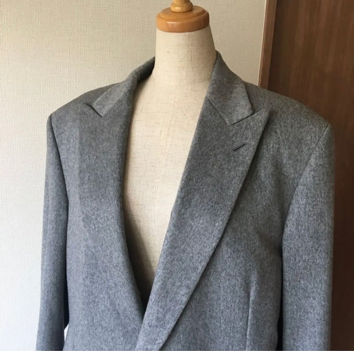ウール ミンクファー グレー コート メンズ | noonanwaste.com