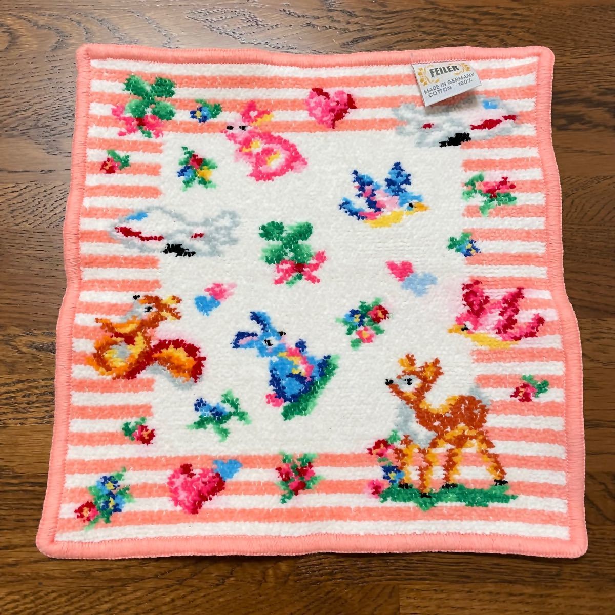 フェイラー JAL 限定品 used タオルハンカチ ハンカチ(¥10,200