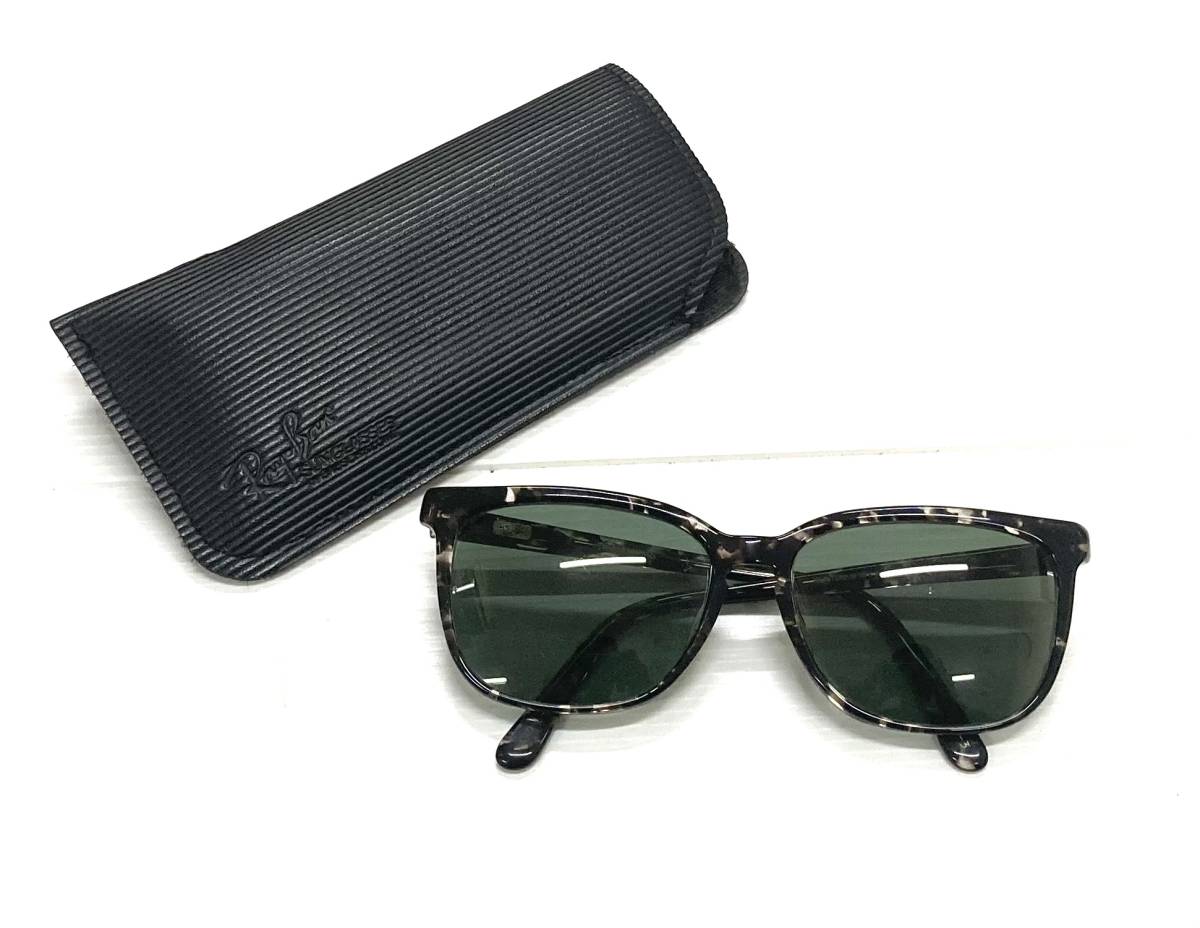 希少 ボシュロム USA製 RAY-BAN サングラス TRADITIONALS CLINTON グレイグラニット G-15 B&L クリントン
