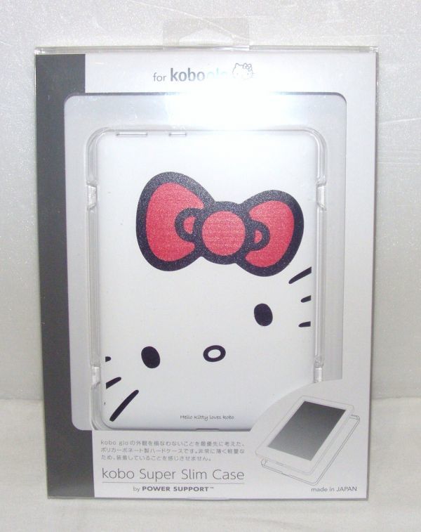 koboxHelloKitty kobo Super Slim Case for kobo glo ２種　807623BL38-278F_画像2