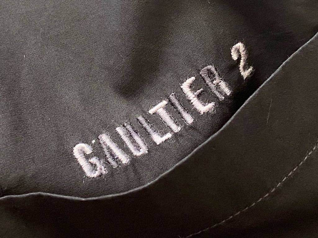  Италия производства GAULTIER GAULTIER size39-15 1/2 рубашка с длинным рукавом черный чёрный vi a автобус Stop покупка мужской Jean paul (pole) Gaultier jean paul