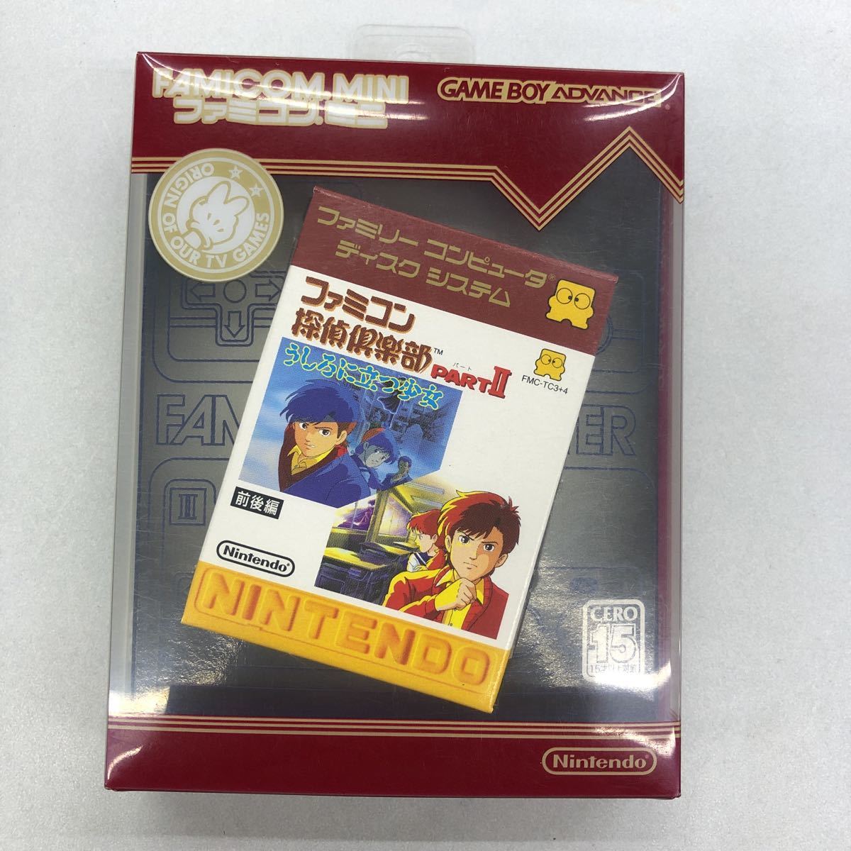  Famicom Mini Game Boy Advance Famicom .. club PARTII.... be established young lady GBA new goods unused 