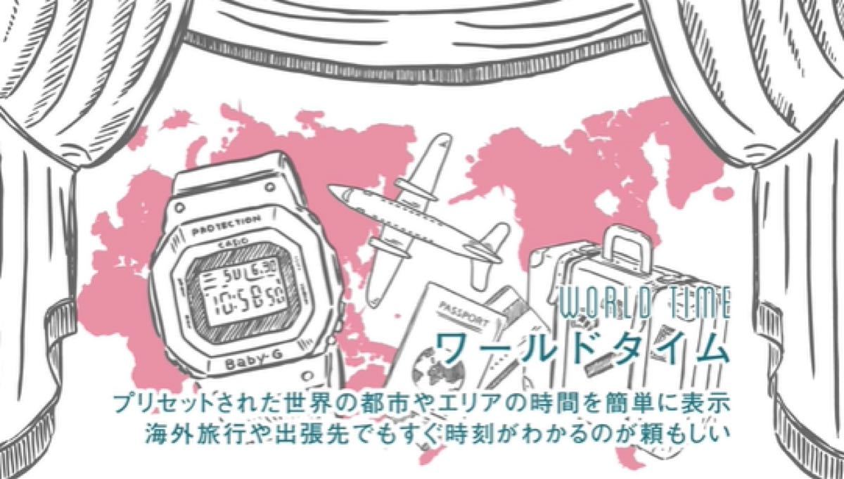 新品未開封】Baby-G 電波ソーラー BGD-5000UET-4JF レディースピンク