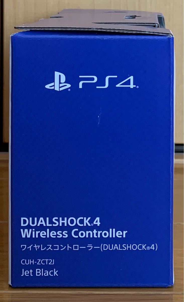 ★☆新品未開封★☆   PS4 ワイヤレスコントローラー(DUALSHOCK 4) ジェット・ブラック(CUH-ZCT2J)