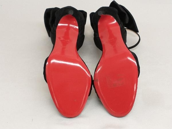 Christian Louboutin/ピンヒールサンダル/クリスチャンルブタン/リボン
