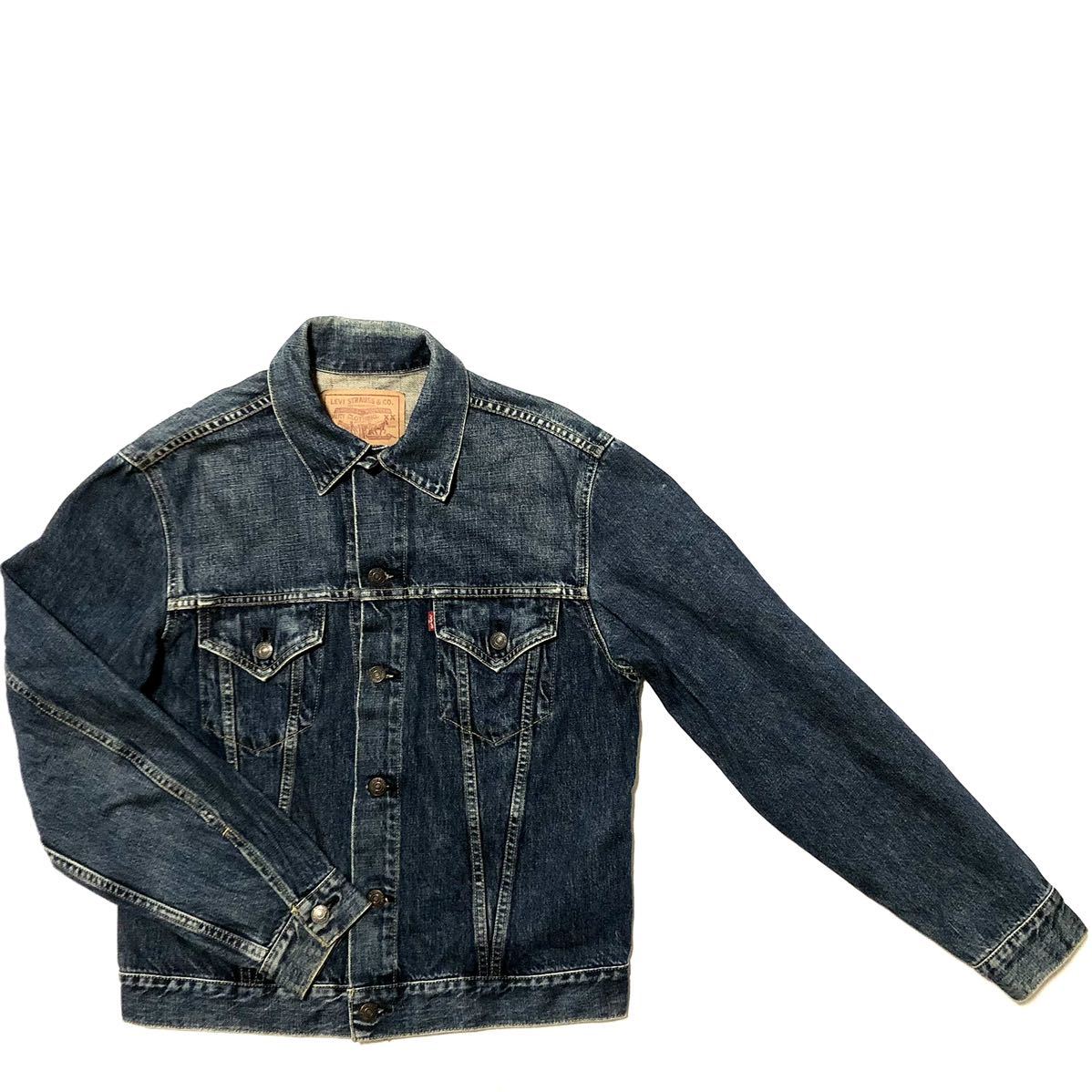 希少 日本製 即決 復刻 送料無料 Levi’s リーバイス XL Gジャン 71557 557 メンズ XL以上 デニムジャケット 42 bigE  J30 90年代