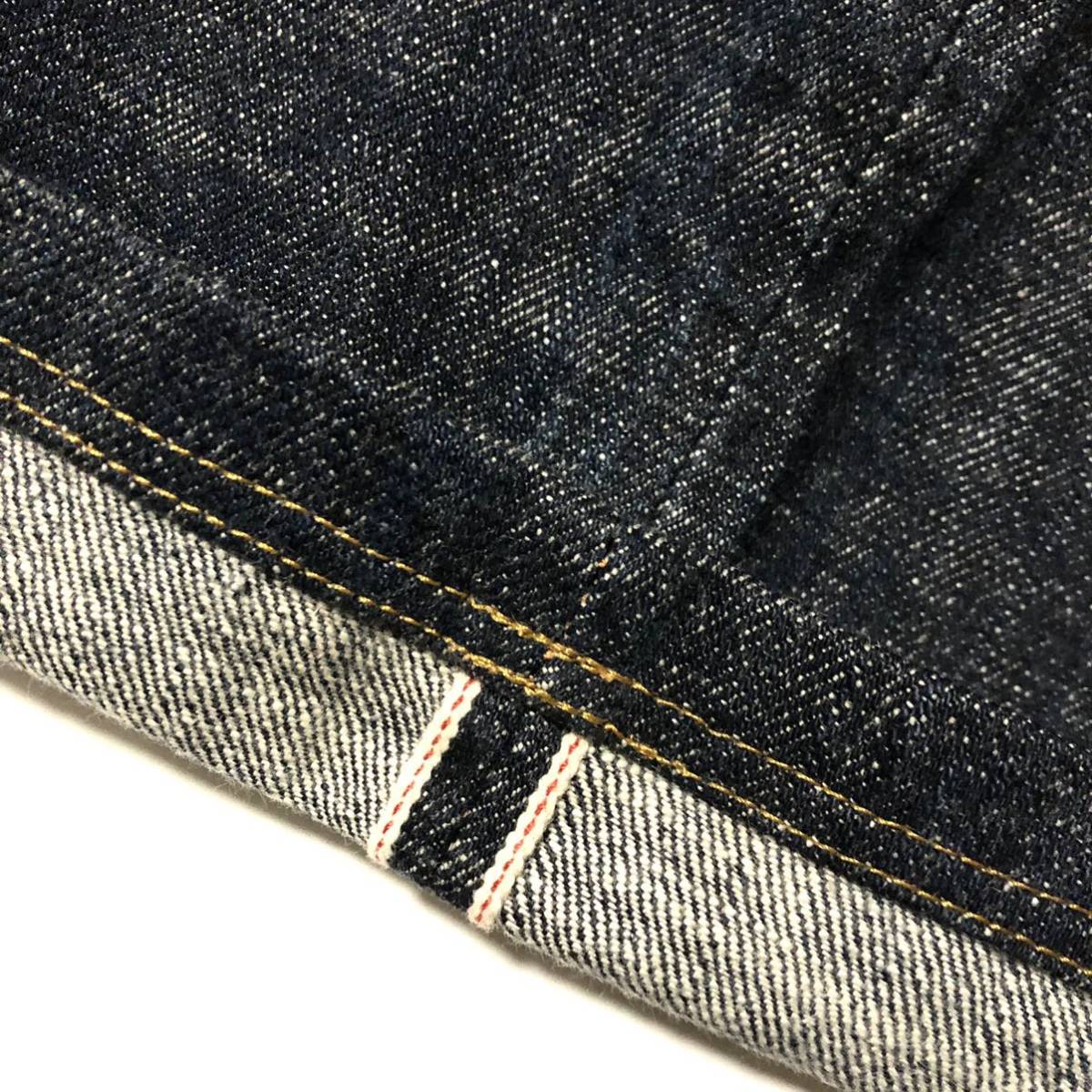 廃盤 限定 希少 家紋刺繍 エヴィス EVISU 2001 赤耳 W35 実88 L 廃盤 限定 希少 家紋刺繍 エヴィス EVISU 2001 赤耳 W35 実88 L
