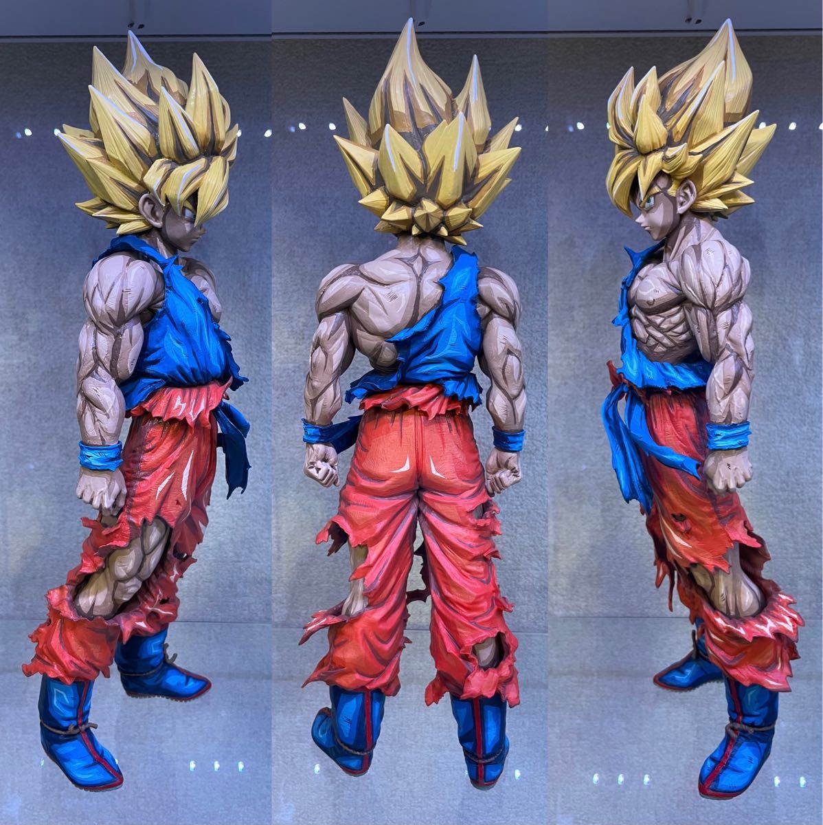ドラゴンボール フィギュア リペイント品 SMSP 孫悟空 二次元 ドラゴンボール フィギュア リペイント品 SMSP 孫悟空 二次元