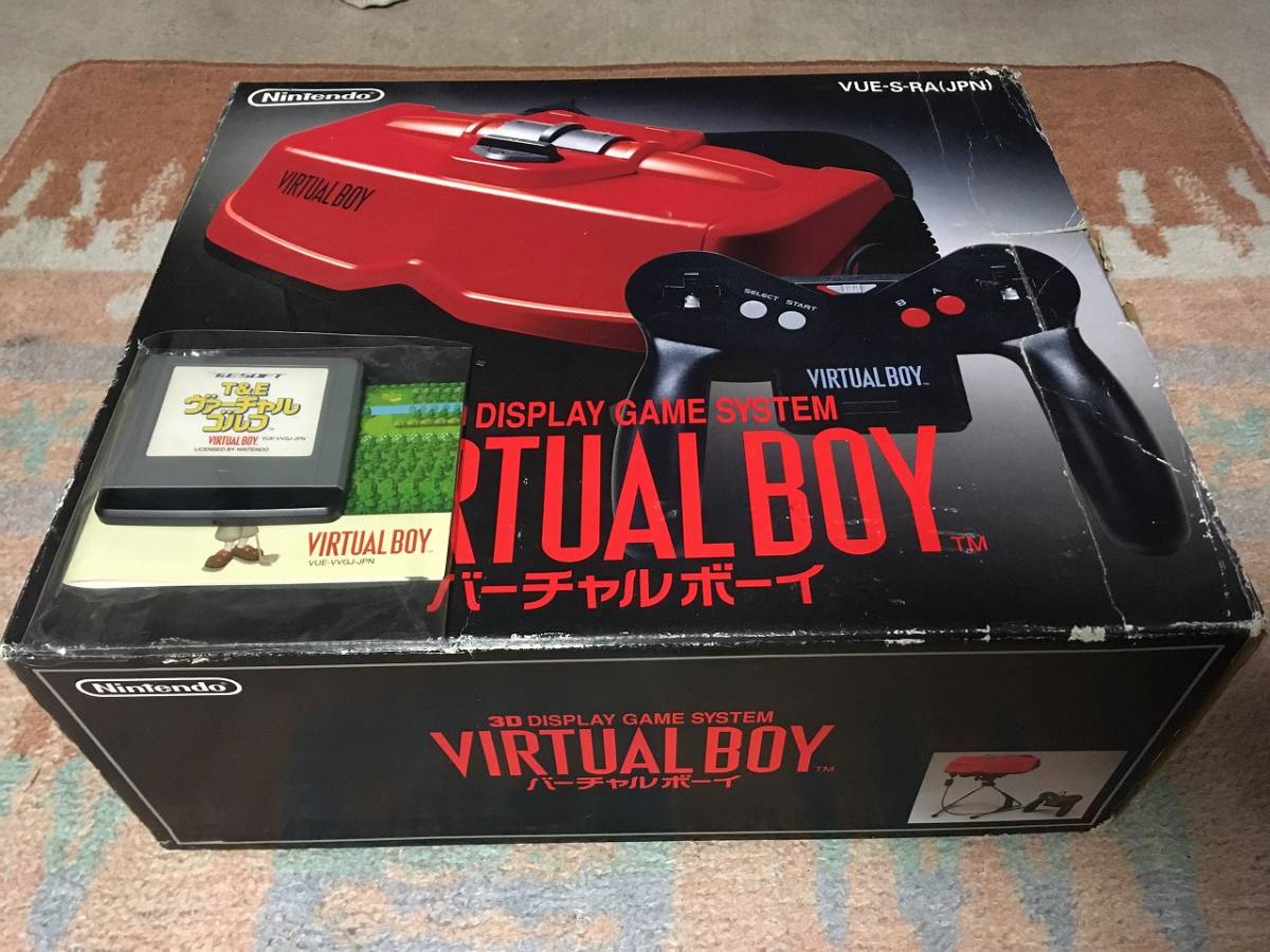 ヤフオク! - 美品 ニンテンドー 任天堂 バーチャルボーイ VIRTUA...