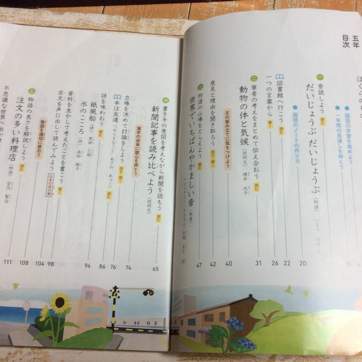 ヤフオク 10 小学5年生 新しい国語 教科書 東京書籍 送21