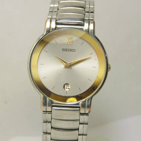 Seiko / men's / quartz /7N29-6E70: Real Yahoo auction salling