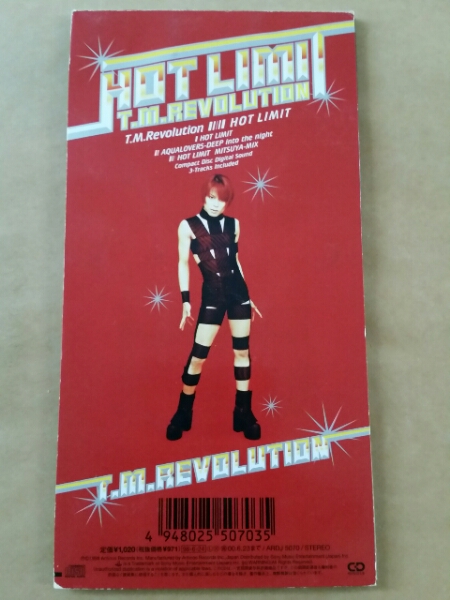 ♪8cmCD / T.M.Revolution / HOT LIMIT_画像2