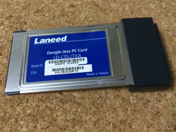 A462)Laneed Dangle-less PC Card LD-CDL/TXA 中古_画像2