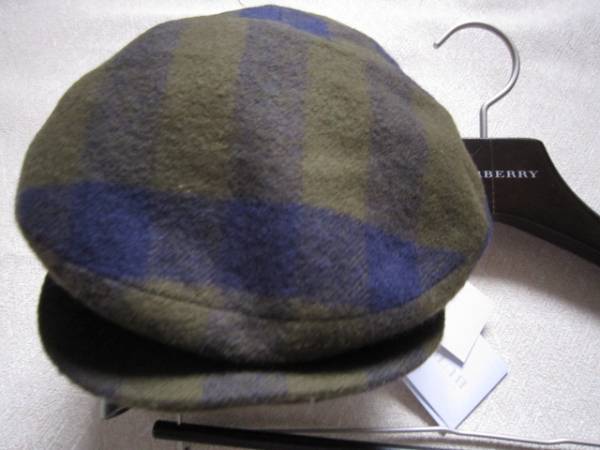  с биркой * Burberry * модный в клетку кепка hunting cap шляпа детский мужчина женщина * модный высший класс. в клетку 52