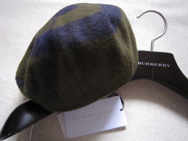  с биркой * Burberry * модный в клетку кепка hunting cap шляпа детский мужчина женщина * модный высший класс. в клетку 52