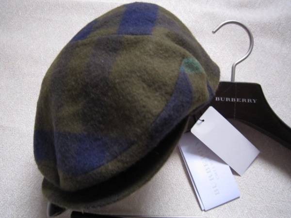  с биркой * Burberry * модный в клетку кепка hunting cap шляпа детский мужчина женщина * модный высший класс. в клетку 52