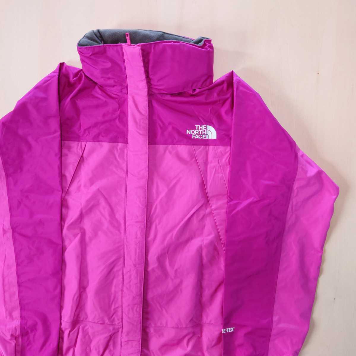 THE NORTH FACE レインウェア 上下セット GORE-TEX マウンテンレインテックス ノースフェイス レディース M　アウトドア　登山　