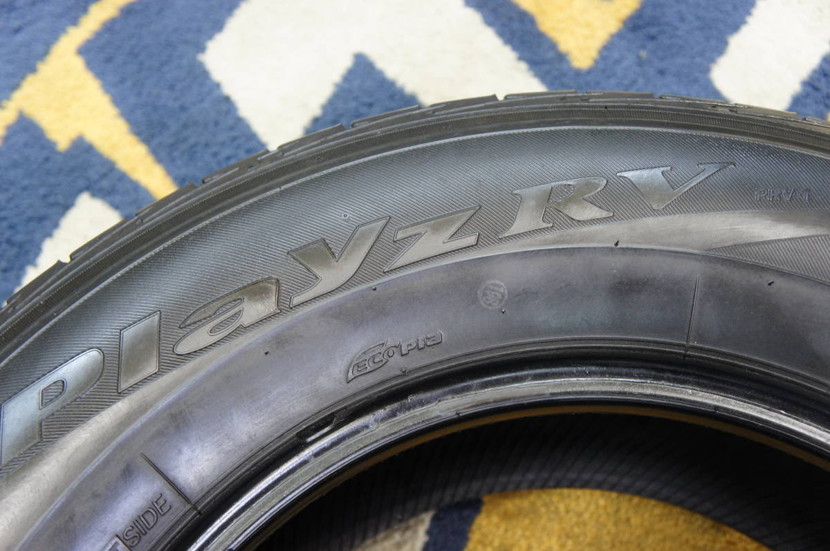 ☆ブリヂストン プレイズRV PRV-1 215/70R15 4本 ジャンク品 タイヤ 2012年製造 ラジアル BRIDGESTONE Playz エコピア ECOPIA☆_画像8