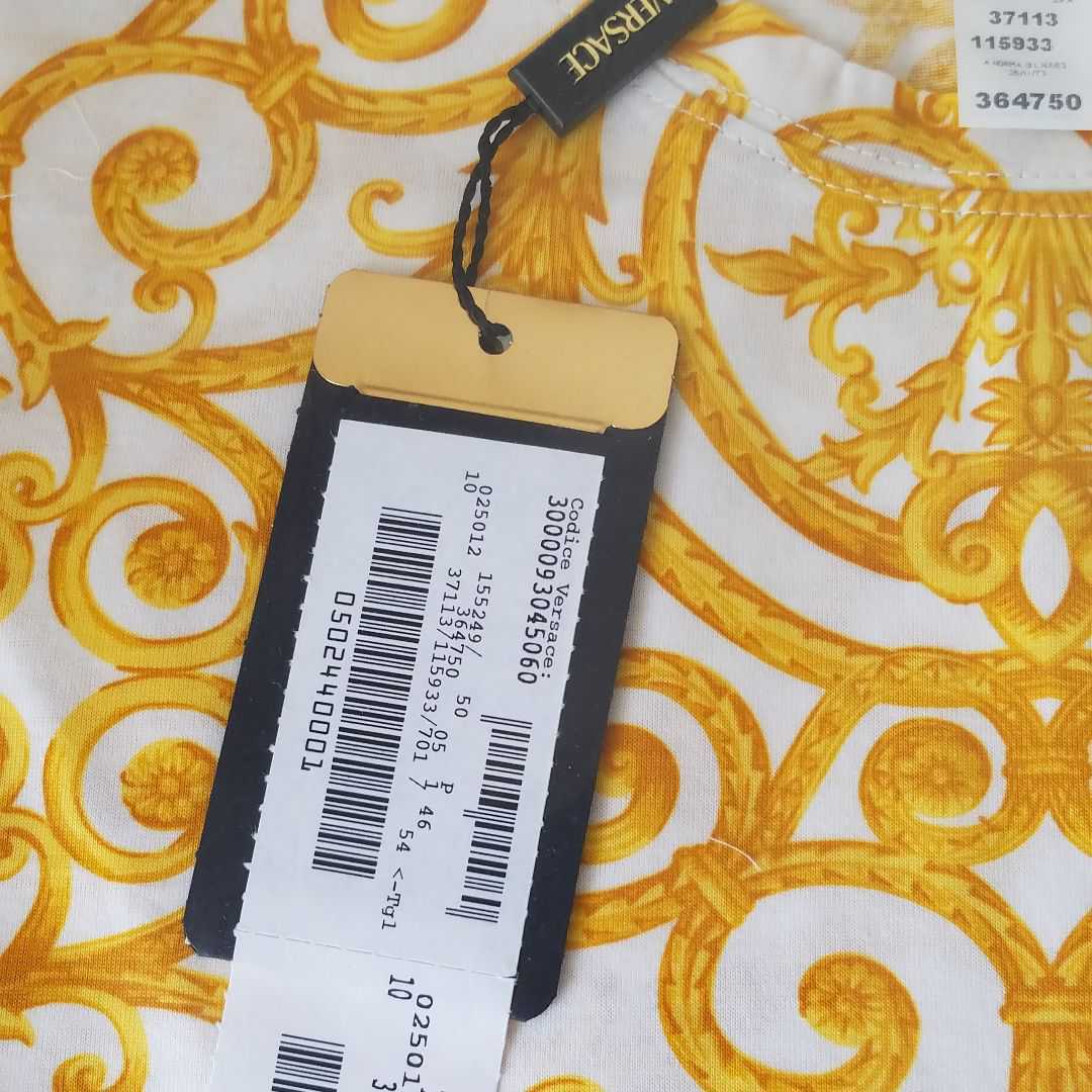 ヴァルサーチ VERSACE 新品未使用 バロック 総柄 Tシャツ