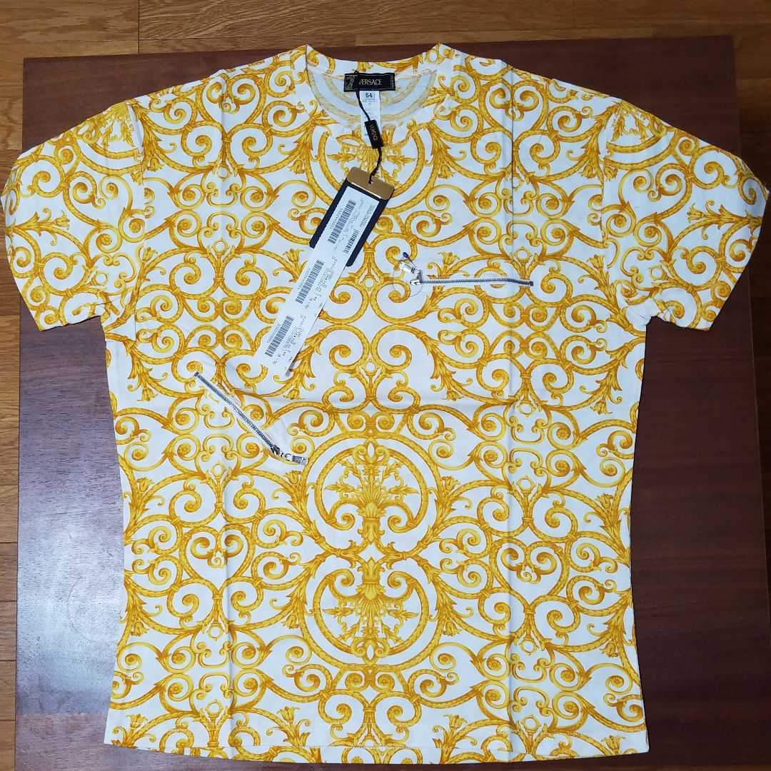 ヴァルサーチ VERSACE 新品未使用 バロック 総柄 Tシャツ